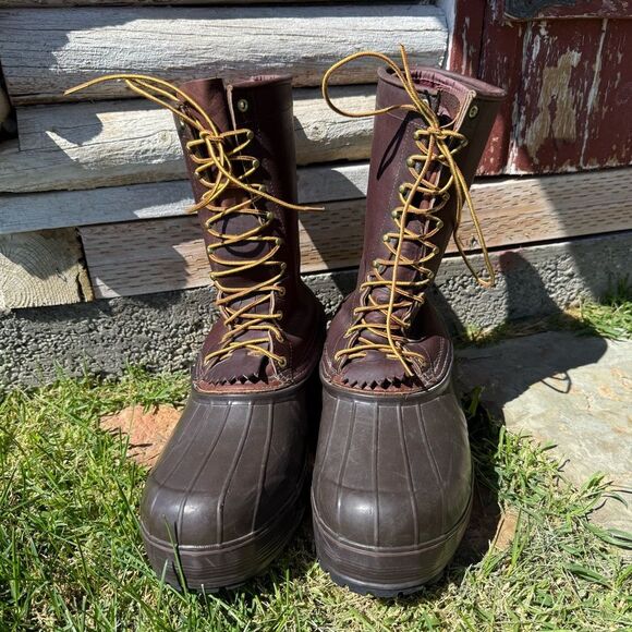 Schnee’s Hunter II 10” Pac Boots with Insulated Liner Size 14 Mens EUC - Picture 3 of 10